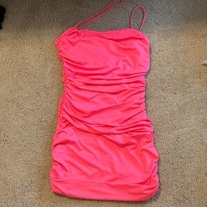 Superdown Neon Pink Dress